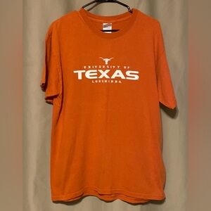 Texas Longhorns Gildan Activewear Ultra Cotton Heavyweight Tee Size L